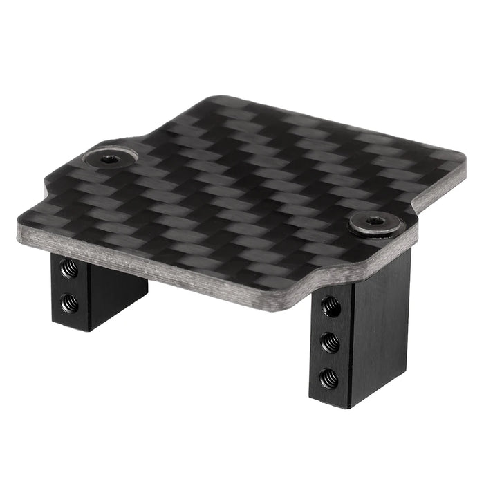 Servo Mount for Arrma Grom 1/18 1/14 (AL, Carbon Fiber)