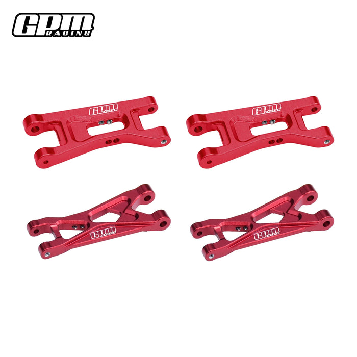 GPM Front & Rear Lower Arms for LOSI Micro-B/T 1/24 1/28 (AL)