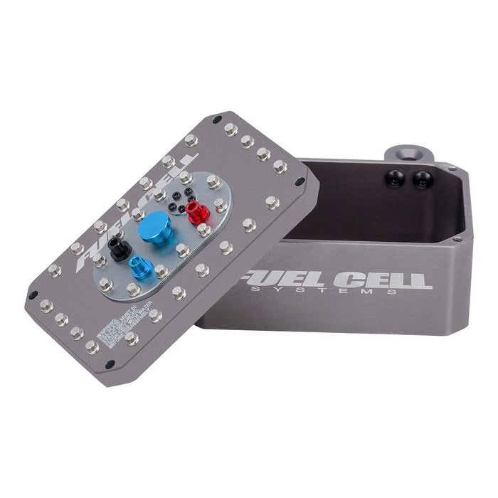 Receiver Box/Electric Box/Fuel Tank for Axial SCX10 PRO RR10 Capra 1/10 (Alu)