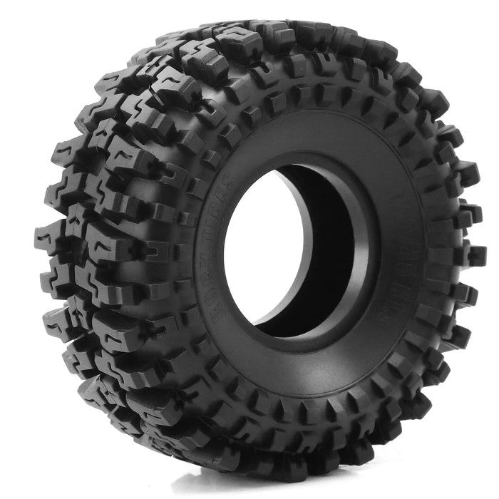 4PCS 1.9" 120x45mm 1/10 Crawler Tires (Rubber)