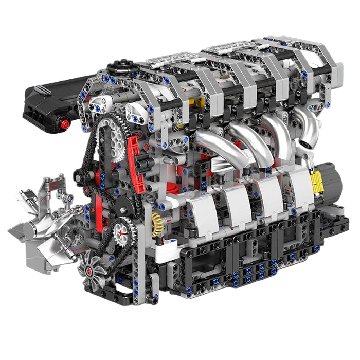 Mould King 10087 L4 Benzinmotor Bausteine (1787 Stück)