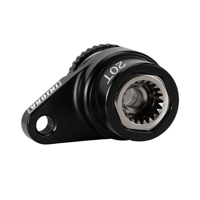 INJORA Ensemble d'amortisseur de servo 20T pour Arrma Mojave Grom 1/16 (Aluminium)