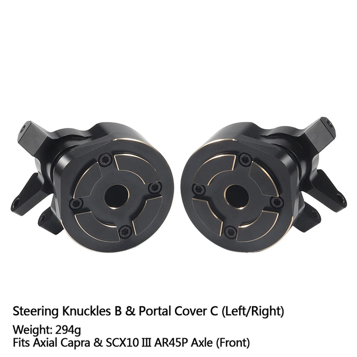 Portal Weights for Axial Capra SCX10 III AR45P 1/10