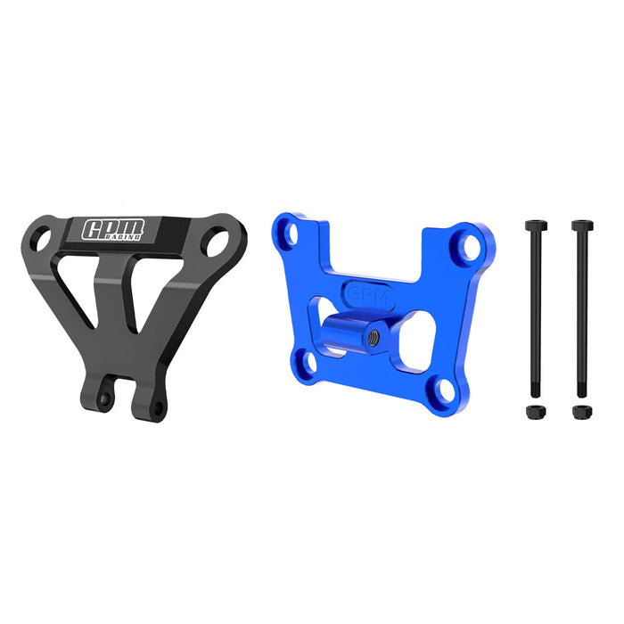 Support de cloison avant GPM et support de pare-chocs pour TRAXXAS Mini Maxx 1/10 (AL)
