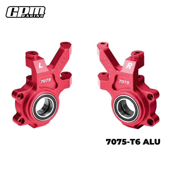 GPM Front Oversized Steering Blocks for Traxxas Funco 1/6 (Alu)