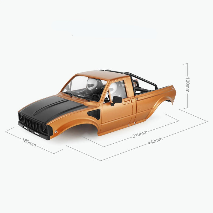 INJORA IR60-10 Hard Body Shell w/ Interior & Bed Cage 1/10