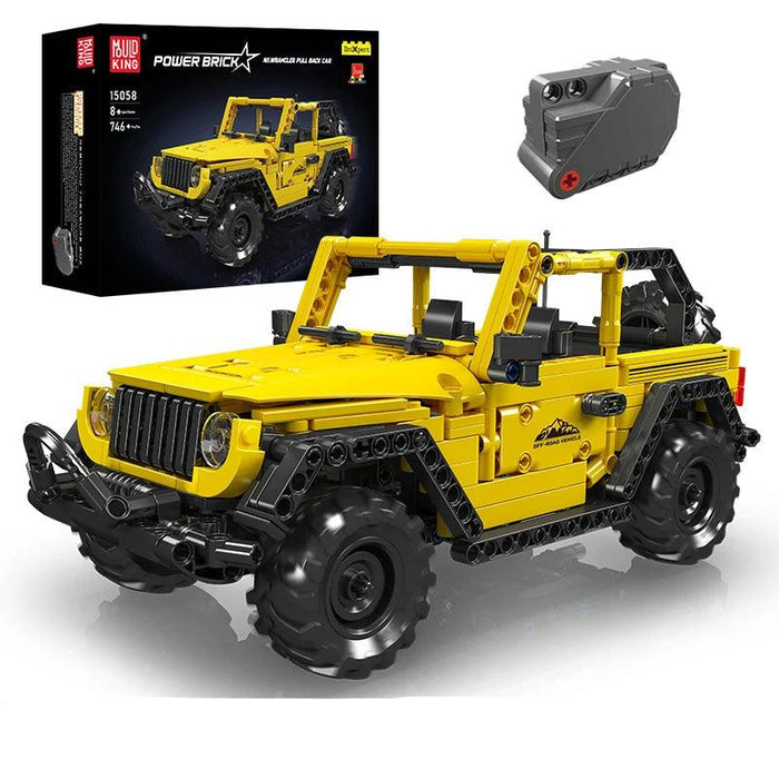 Mould King 15058 Voiture Wrangler à Remontage (746 Pièces)
