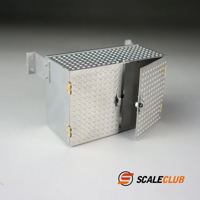 Scaleclub 90mm Toolbox for Tractor Truck 1/14 (Metaal)