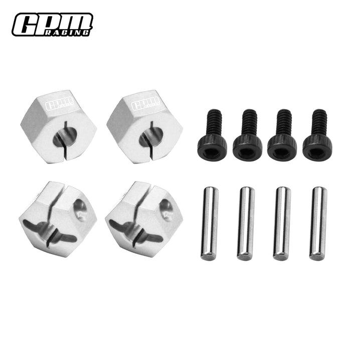 Moyeux de roue GPM 12mm pour TRAXXAS Mini Maxx/XRT 1/10 (AL)