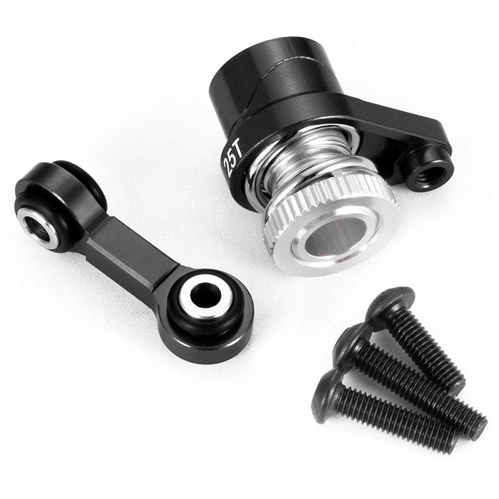 Steering Link & 25T Servo Arm for Traxxas Mini Maxx 2S 1/16 (Aluminium)