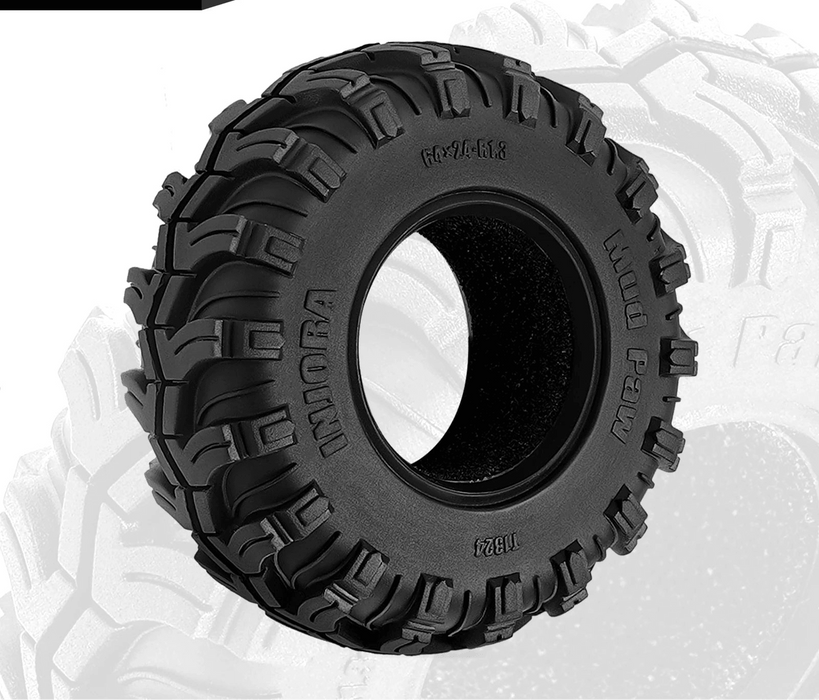 4PCS INJORA S5 1.3" 64x24mm 1/24 1/18 Crawlers Tires