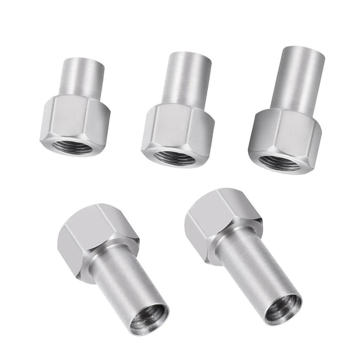 4PCS Extended 2/3/4/5/6mm Wheel Hex Adapter for Traxxas TRX-4M 1/18 (RVS)