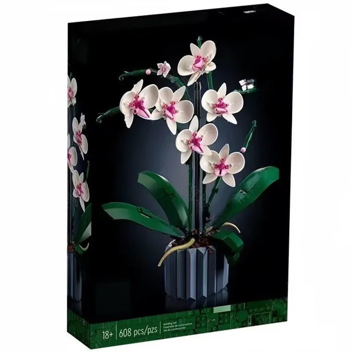 Orchid Flower Model Building Blocks 10311 (608 Stukken)