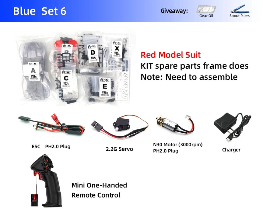 Orlandoo Hunter OH32X02 1/32 RWD Short Course KIT
