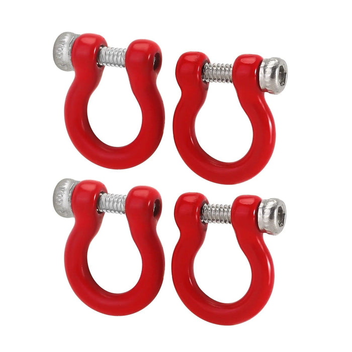 INJORA D Rings Tow Hooks with M1.4 Screws 1/18
