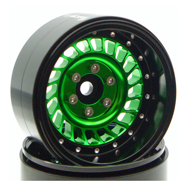 TxxRcss 4PCS 1.9" 55x27mm Beadlock Wheels Rims 1/10