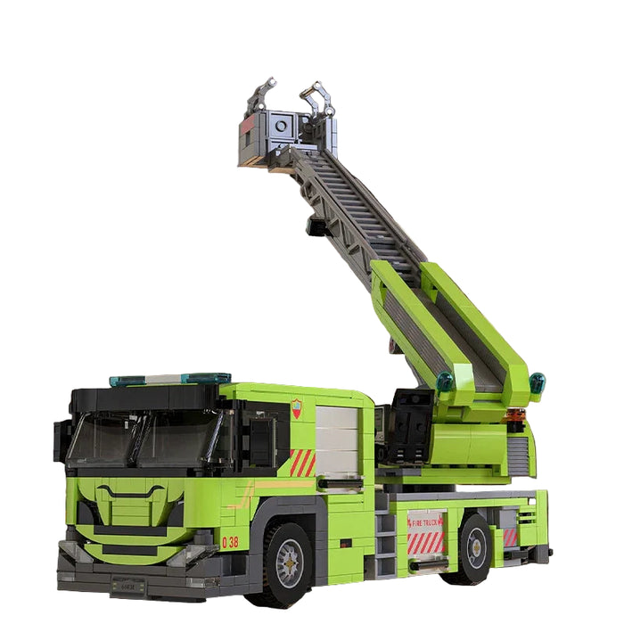 Xbert 66038 Feuerleiterwagen Modellbausteine (829 Stück)