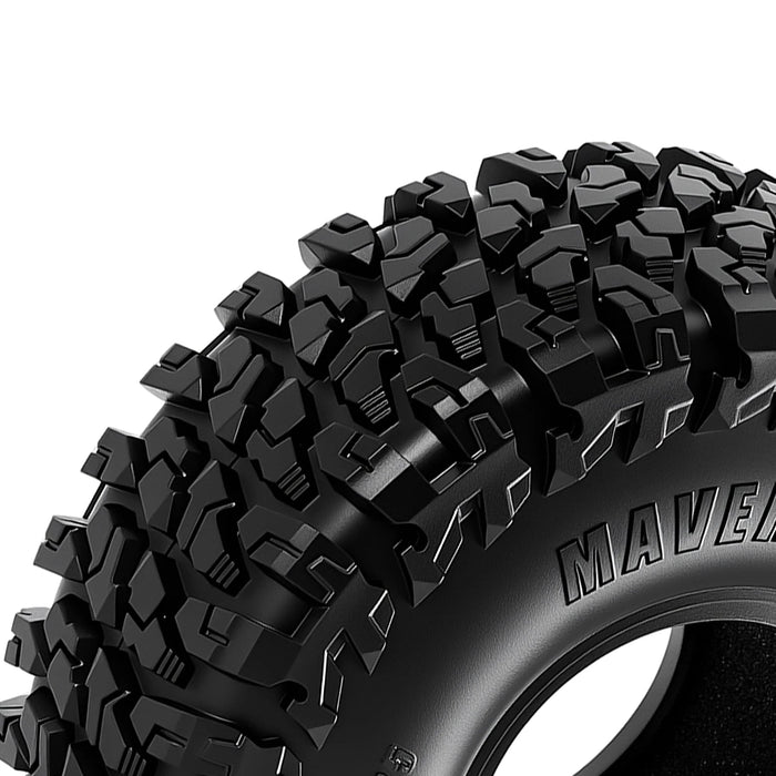 INJORA 4PCS 1.9" 120x42mm MAVERIX R/T Crawler Tires 1/10