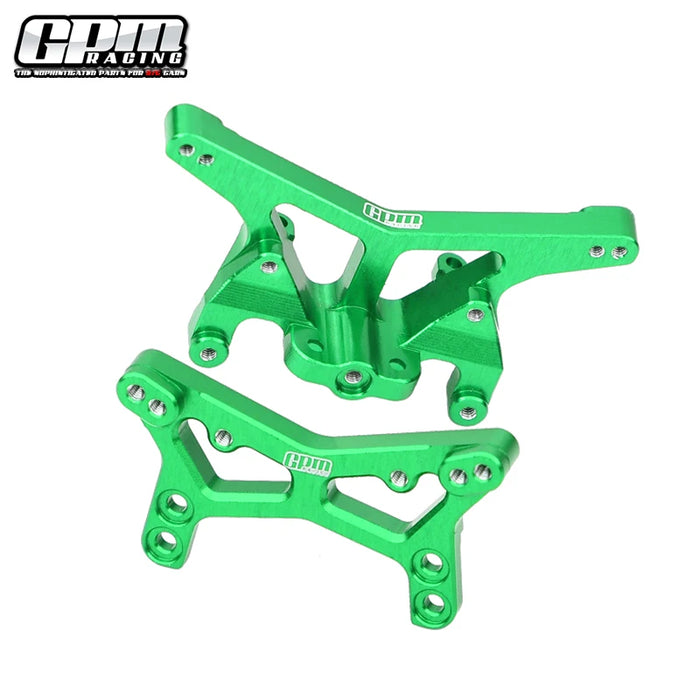 GPM Front & Rear Shock Tower Set for LOSI Micro-B/T 1/24 1/28 (AL)
