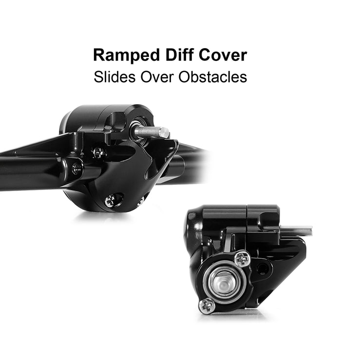 INJORA +3mm Planet Axles w/ Steering Knuckles for Axial SCX30 1/30