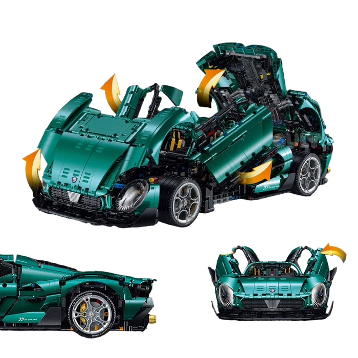 Guly 10621 Supercar 1/8 Blocs de construction (4208 pièces)