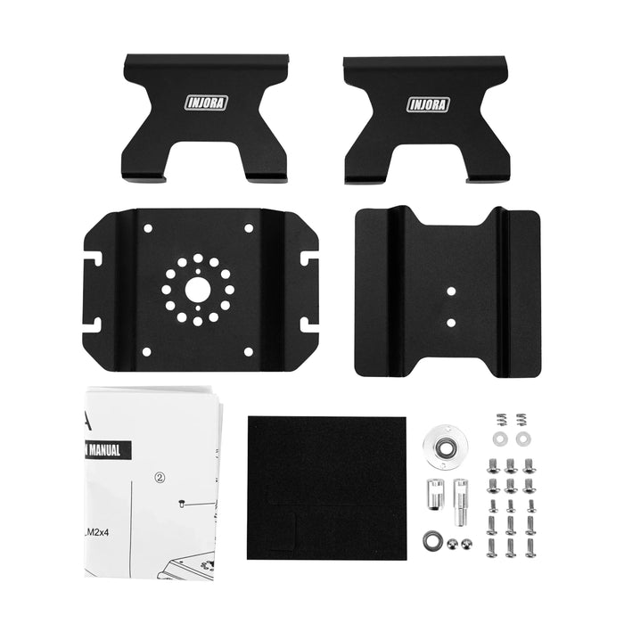 INJORA Stand with Shock Holder 1/24 1/18 (Aluminium)