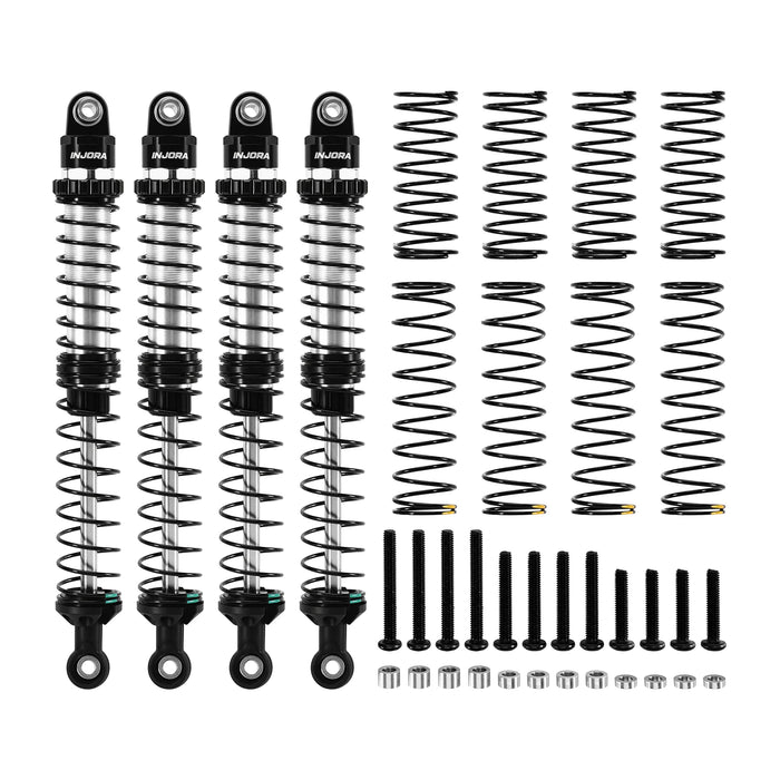 DRX Dual-Rate Spring Oil Shocks 80-120mm 1/10