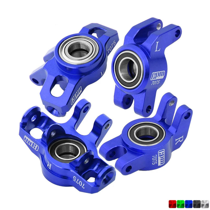 GPM Front Steering Block+Rear Hub big Bearing for ARRMA Mojave Grom 1/16 (AL)