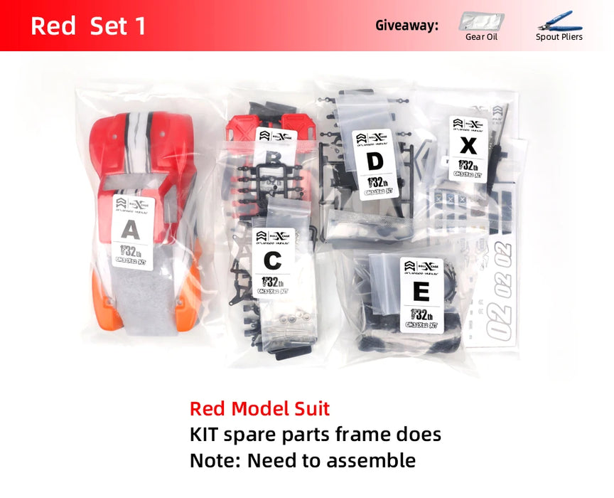 Orlandoo Hunter OH32X02 1/32 RWD Short Course KIT