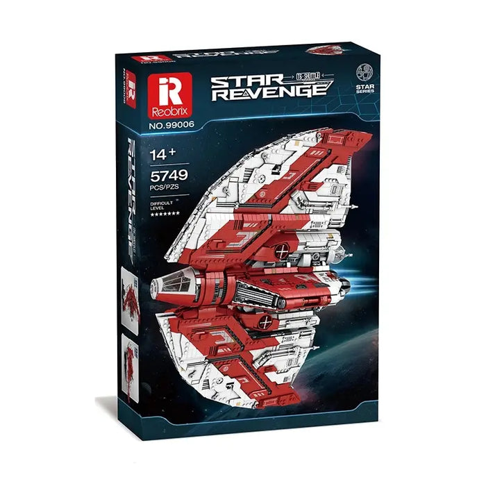 Reobrix 99006 Star Revenge Spacecraft Model Building Blocks (5749 Pieces)