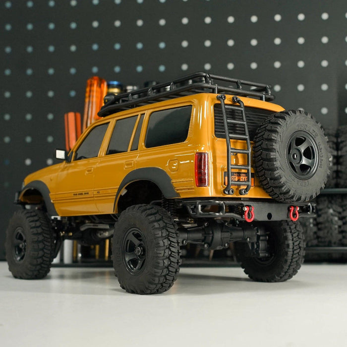 Pare-chocs avant et arrière INJORA pour FMS FCX18 LC80 1/18 (Aluminium)