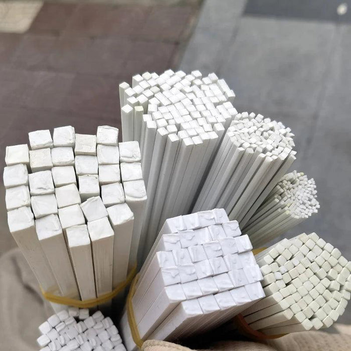 20PCS 25cm Solid Square Tube Column (ABS)