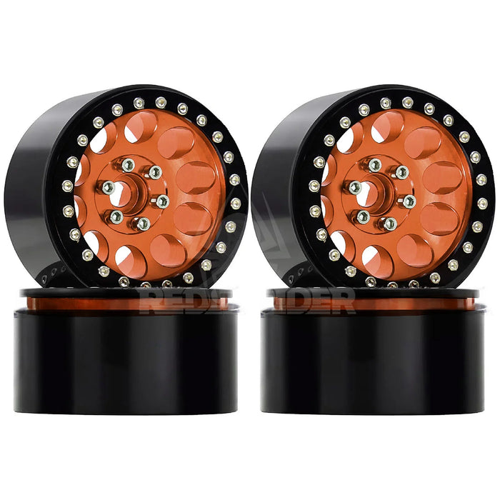 4PCS 2.2" 61x35mm 1/10 Crawler Wheels (Metaal)