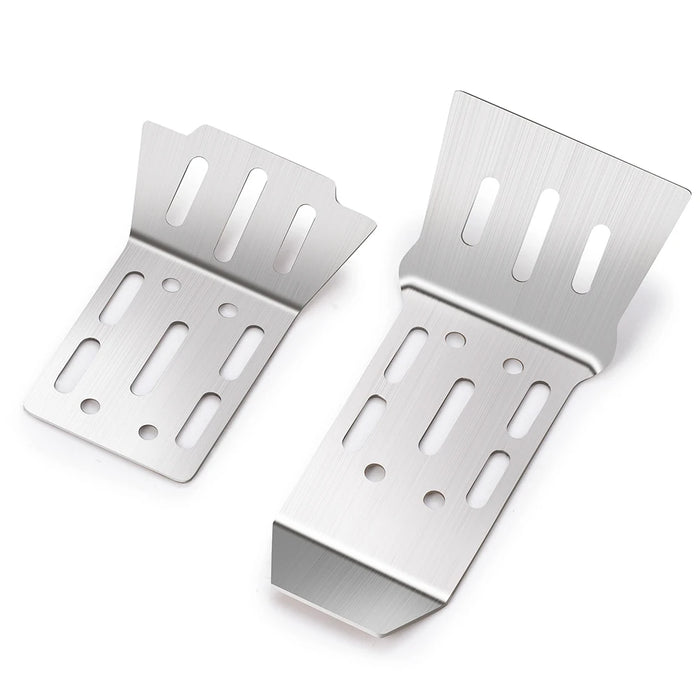 Front & Rear Chassis Armor Protector for Arrma Granite Grom 1/18 (RVS)