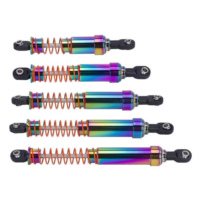 2PCS 75-115mm Shocks w/ Offset Shock Cap for SCX10 TRX4 Capra (Alu)