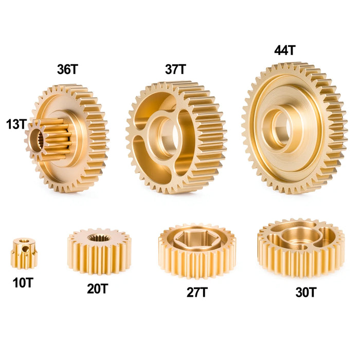 7PCS Transmission Gearbox Gears for Tamiya Truck 1/14
