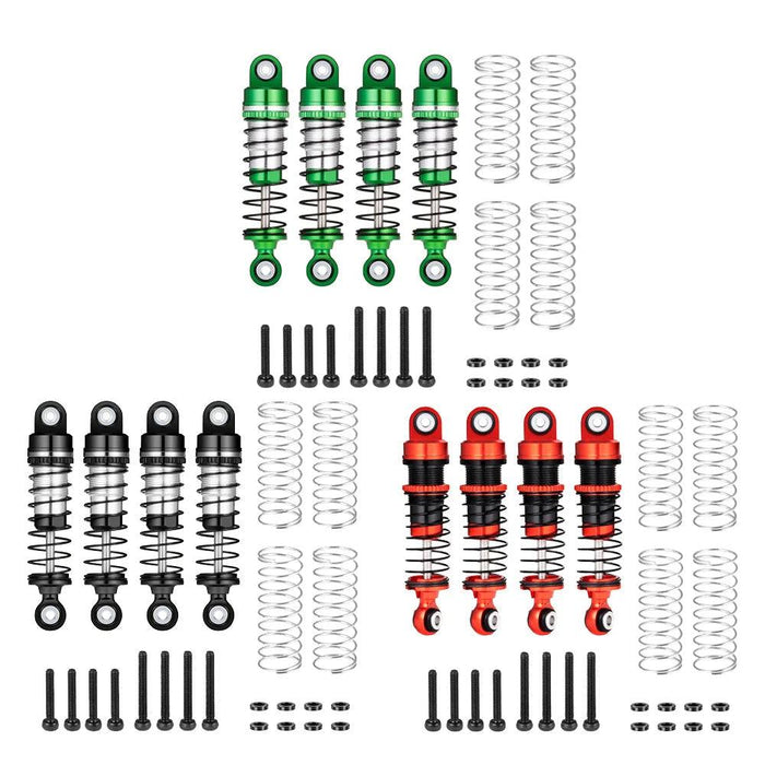 4PCS Shock Absorbers for FMS LC80 1/18 (Aluminium)
