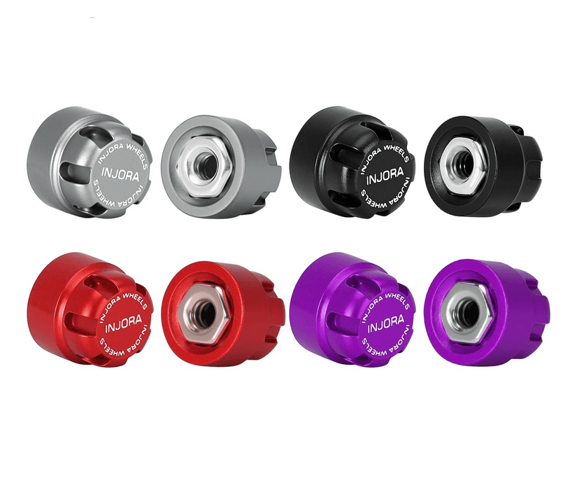 INJORA M2 M2.5 Wheel Lock Nuts with Aluminium Cap 1/24 1/18