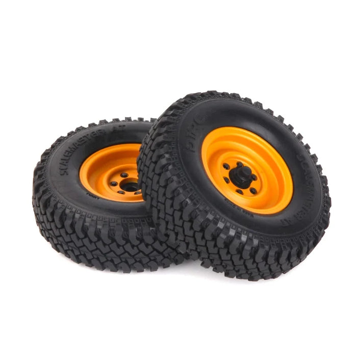 2PCS 1.7" 90x43mm Wheel Set for Traxxas TRX4 D90 1/10