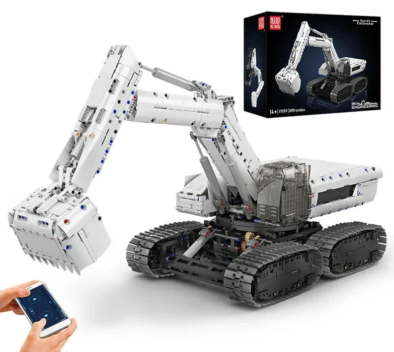 Mould King 17079 Sci-Fi Excavator Building Blocks (3195 Stukken)