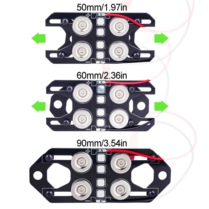 Magnet Power Supply Body Post Set for Traxxas TRX4 TRX6, 1/10 1/8