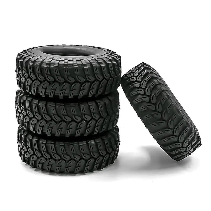 4PCS 1.9" 115x40mm 1/10 Crawler Tires w/ Foam Inserts