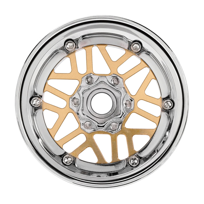 4PCS -9,65mm Décalage 1,9" 56,5x29,5mm Roues ModuWheel Beadlock 1/10