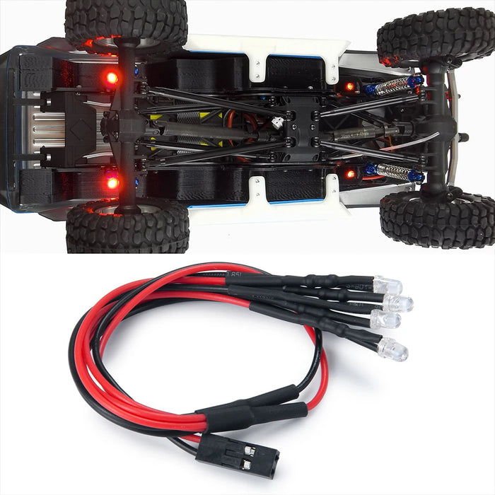 Chassis Red LED Light for Axial SCX24 Gladiator 1/24