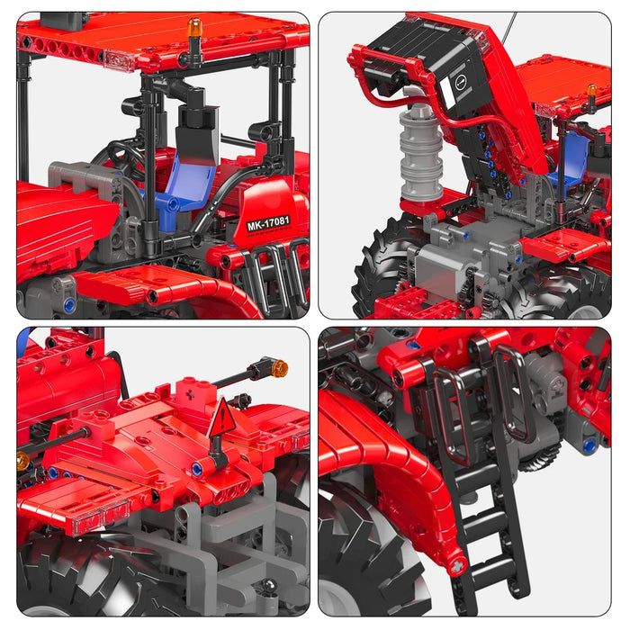 Mould King 17082 Challenger Articulated Tractor Building Blocks (1300 Stukken)