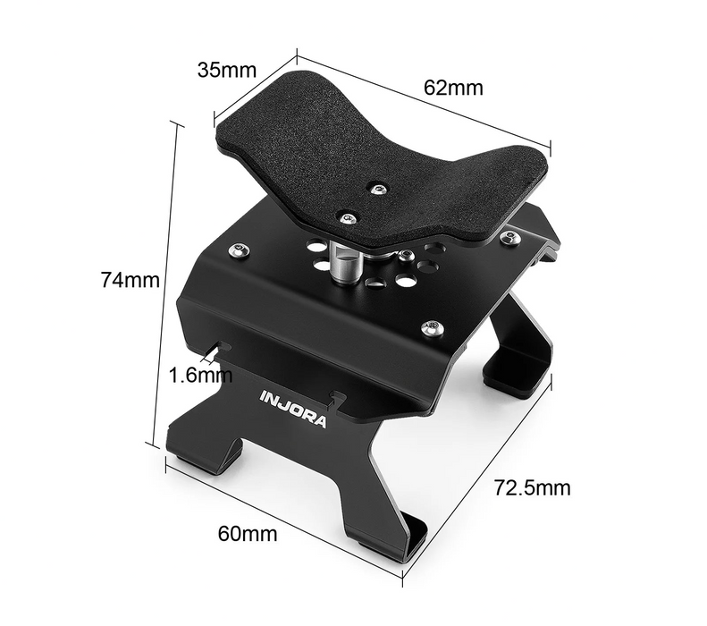 INJORA Stand w/ Shock Holder 1/30 1/32 (Alu)