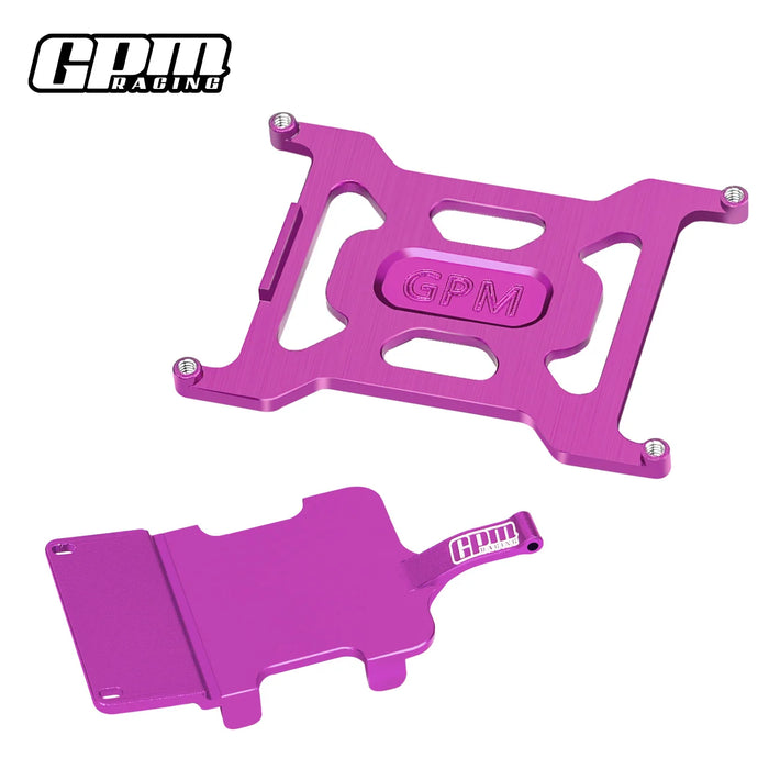 GPM Battery Holder & ESC & Receiver Mounting Plate for LOSI Micro-B 1/24 (AL)