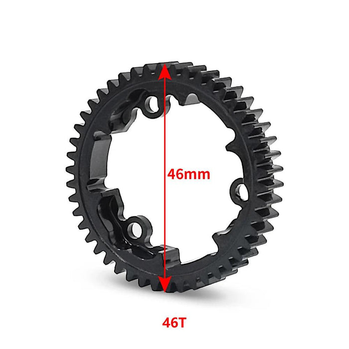 46T/50T/51T/52T/54T pignon droit M1 pour Traxxas X-Maxx 1/5 E-REVO 2.0 1/8 (Acier)
