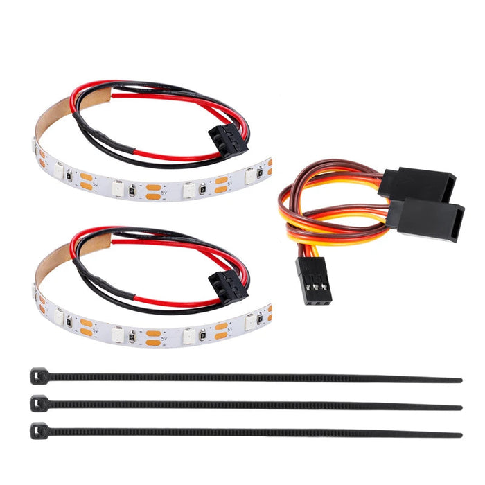 Chassis LED Lights Bar Lamp Strip for Arrma Grom 1/18 1/14
