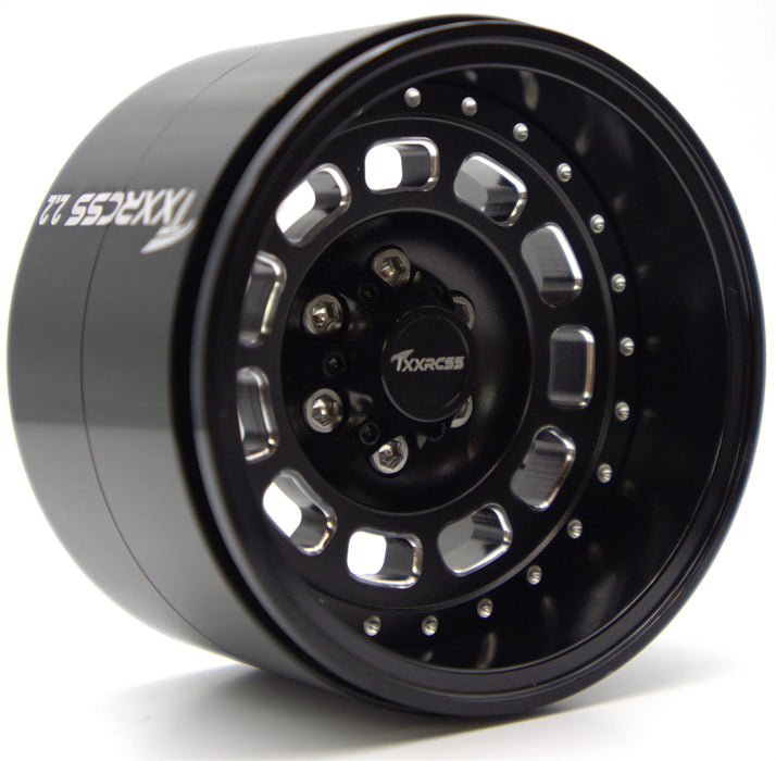 TxxRcss 4PCS 2.2" 61.5x40mm Beadlock Wheel Rims 1/10 (Alu)
